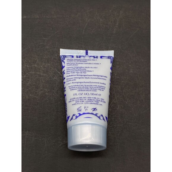 Estee Lauder Perfectly Clean Multi-action Foam Cleanser/ Purifying Mask, 1oz eac - Picture 3 of 4